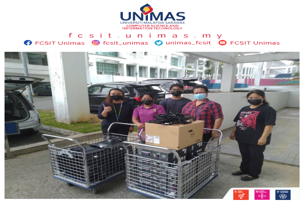 Hand Over 12 units of used computer to Sarakup Indu Dayak Sarawak (SIDS)