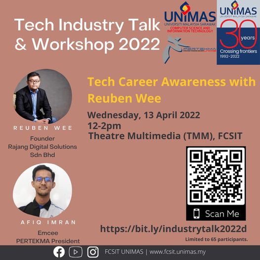 Tech Career Awarenees with Reuben Wee